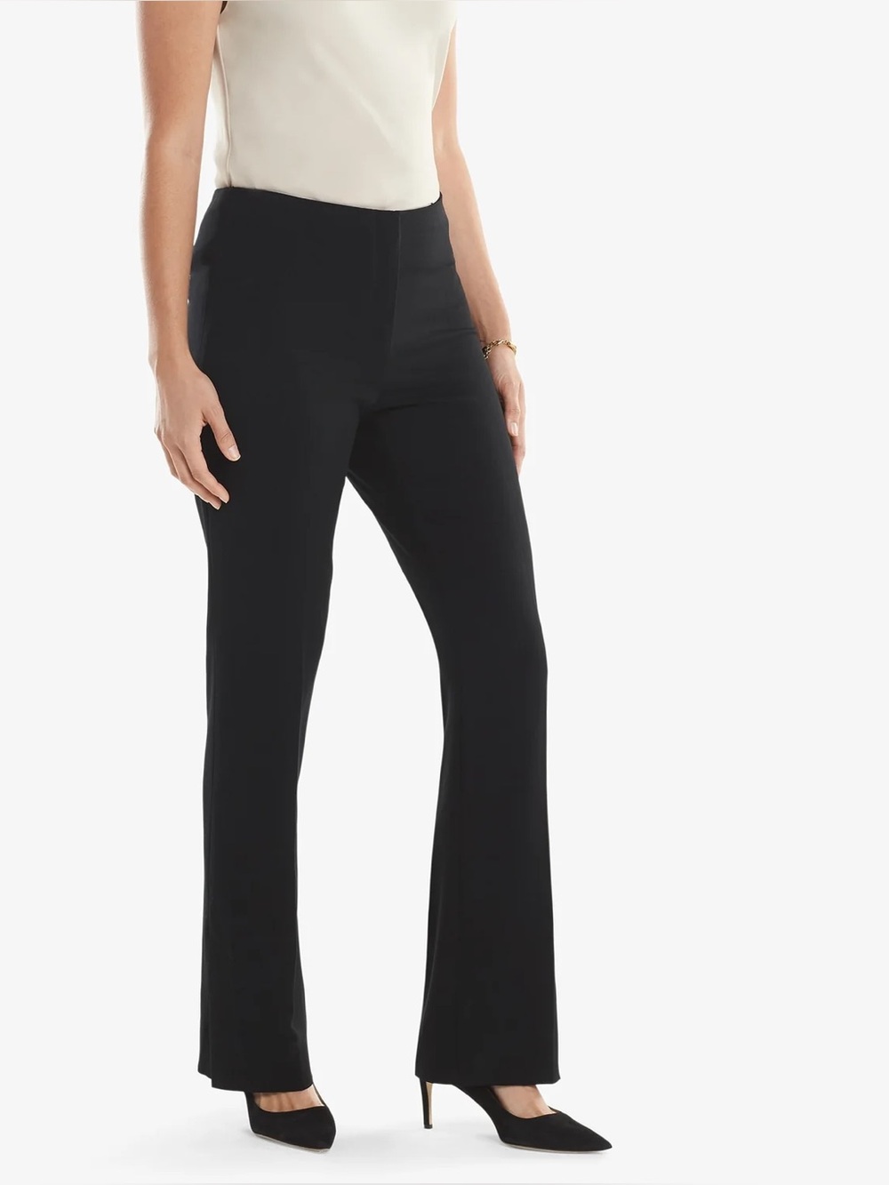 M.M. LaFleur The Clooney Pant Washable Wool Black Size 6